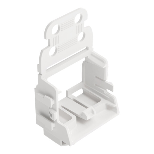 Adaptateur de fixation pour bornes à 10 conducteurs Série 221 - 4mm²; blanc - Wago - 221539