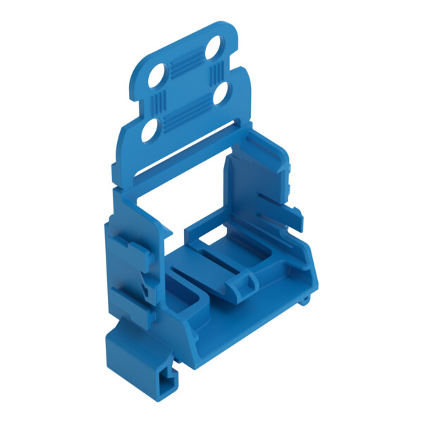 Adaptateur de fixation avec décharge de pour bornes à 10 conducteurs Série 221 - - Wago - 221549/000006