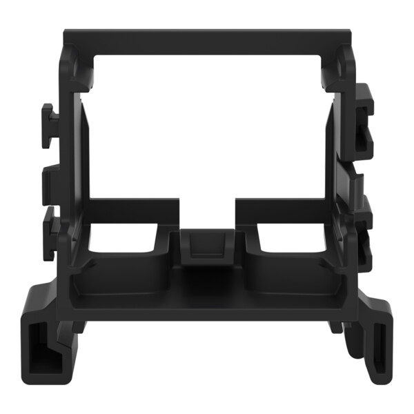 Adaptateur de fixation pour bornes à 10 conducteurs Série 221 - 4mm²; noir - Wago - 221549/002004