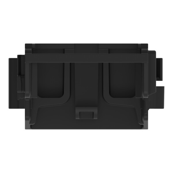 Adaptateur de fixation pour bornes à 10 conducteurs Série 221 - 4mm²; noir - Wago - 221549/002004