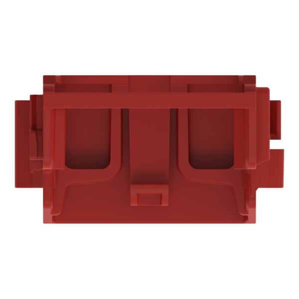 Adaptateur de fixation pour bornes à 10 conducteurs Série 221 - 4mm²; rouge - Wago - 221549/002005