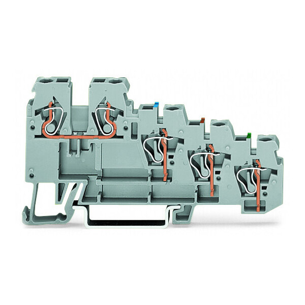 Borne pour capteur 4c / gris - Wago - 270570