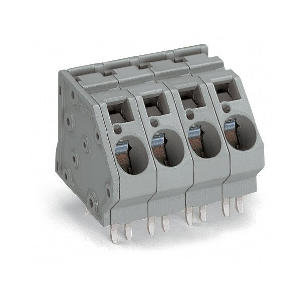 Barr borne 16mm²/pas 10mm/2 p/bride/ - Wago - 745502/011000
