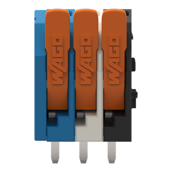 Borne pour circuits imprimés - Wago - 26013103/987200