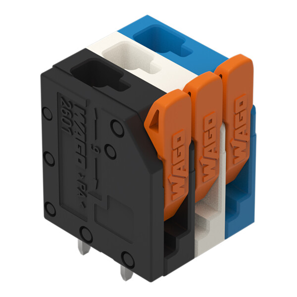 Borne pour circuits imprimés - Wago - 26013103/987200