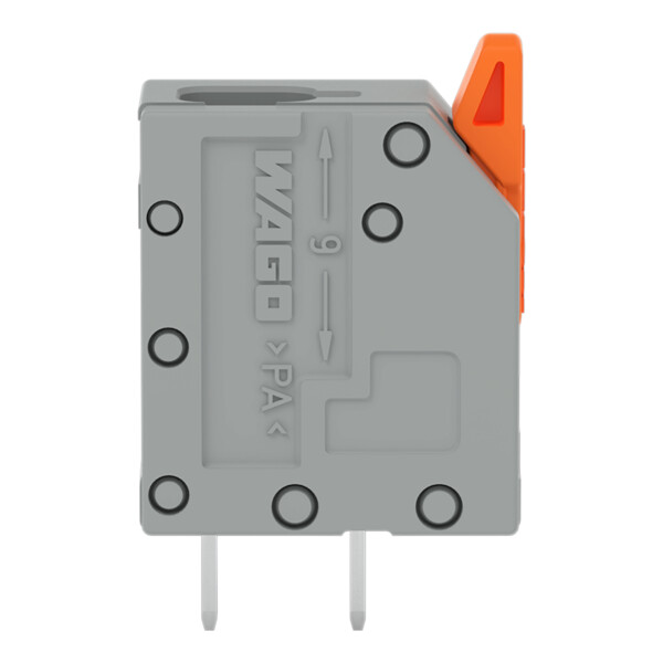 Borne pour circuits imprimés Levier 2,5mm² pas 5mm 1 pôle; gris - Wago - 26023101