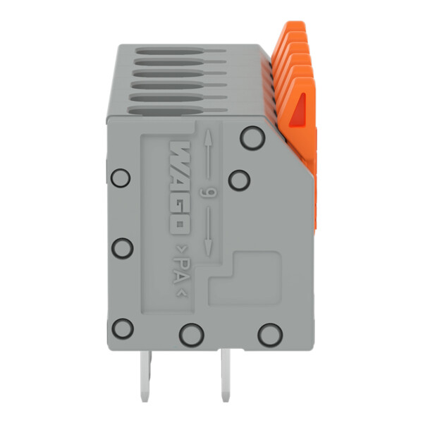 Borne pour circuits imprimés Levier 2,5mm² pas 5mm 6 pôles; gris - Wago - 26023106