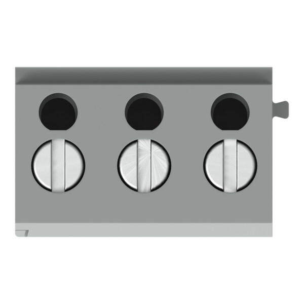 Borne pour circuits imprimés 2,5mm² pas5.08mm 3 pôles; gris - Wago - 237133