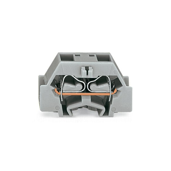 Borne modulaire 4c / 2,5 mm² / bleu / pied de fixation - Wago - 261344