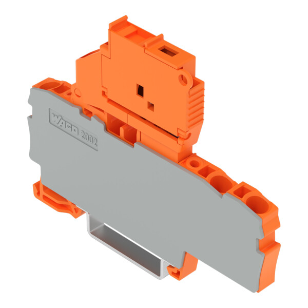 TOPJOB®S : Borne fusible 5x20 3C / 2,5 (4) mm² / Orange - Wago - 20021712