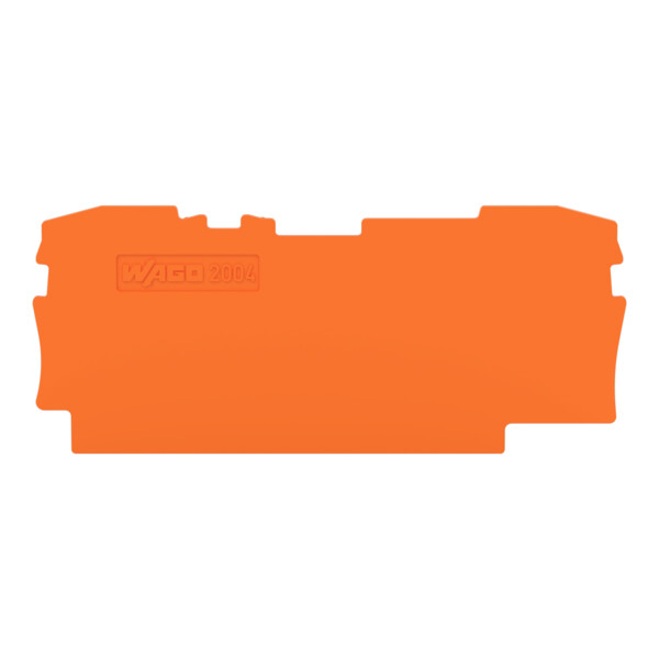 TOPJOB®S : Plaque d'extrémité et intermédiaire 2C / Orange - Wago - 20041692