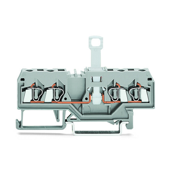 Borne sectionnable 4c orange - Wago - 280805