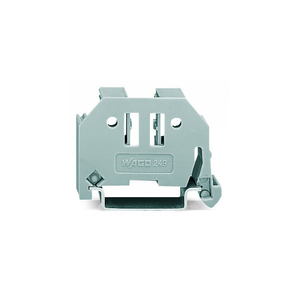 Butée d'arrêt encliquetable pour rail ts 35, sans vis, largeur 10 mm - Wago - 249117