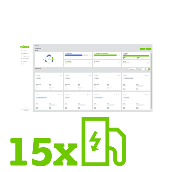 Application WALM - Licence 15 points de charge - Wago - 81011001/261015