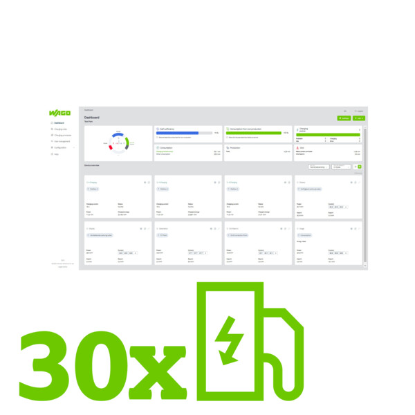 Application WALM - Licence 30 points de charge - Wago - 81011001/261030