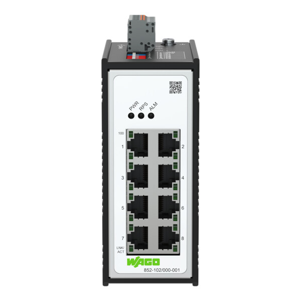 Switch ETHERNET 8 ports 100Base-TX - Wago - 852102/000001