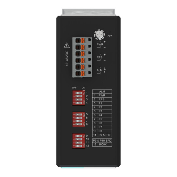 Switch ETHERNET 8 ports 100Base-TX + 2 slots SFP 100 - Wago - 852103/000001