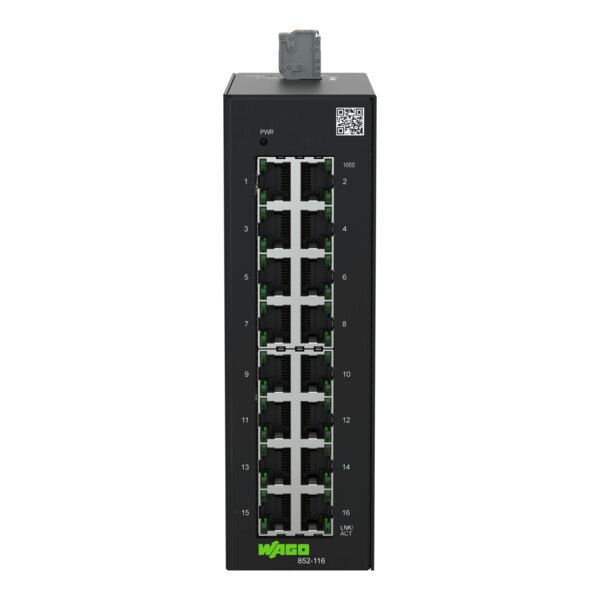 Switch ETHERNET ECO 16 ports 100Base-T - Wago - 852116