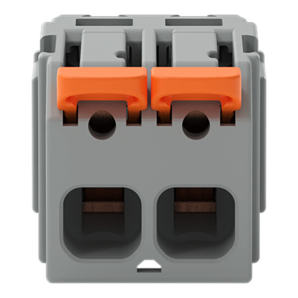Connecteur mâle pour 1 conducteur Levier Push-in CAGE CLAMP®; gris - Wago - 22311602/332000