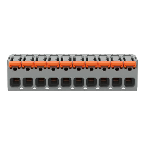 Connecteur mâle pour 1 conducteur Levier Push-in CAGE CLAMP®; gris - Wago - 22311610/335000