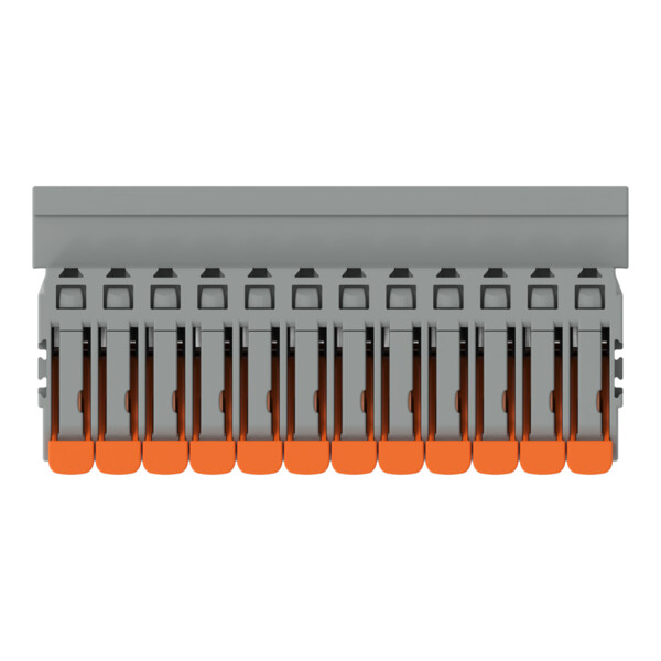 Connecteur mâle pour 1 conducteur Levier Push-in CAGE CLAMP®; gris - Wago - 22311612/336000