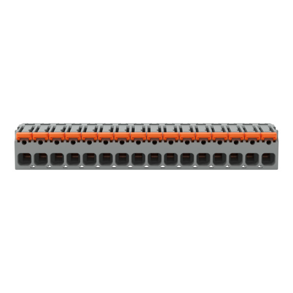 Connecteur mâle pour 1 conducteur Levier Push-in CAGE CLAMP®; gris - Wago - 22311616/000044
