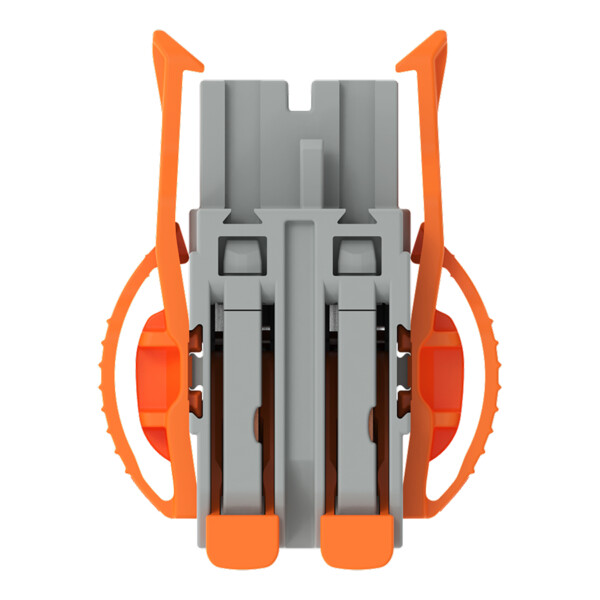 Connecteur femelle pour 1 conducteur Levier Push-in CAGE CLAMP®; gris - Wago - 22321202/038000