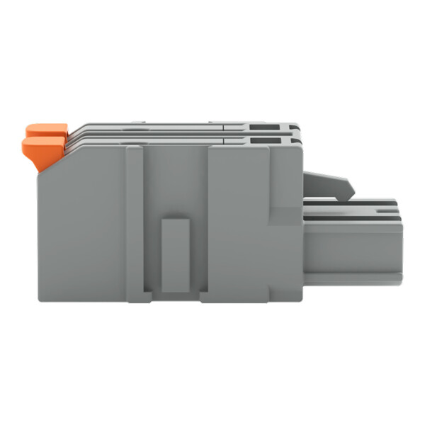 Connecteur femelle pour 1 conducteur Levier Push-in CAGE CLAMP®; gris - Wago - 22321202/327000