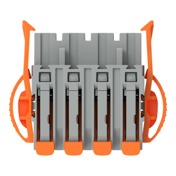 Connecteur femelle pour 1 conducteur Levier Push-in CAGE CLAMP®; gris - Wago - 22321204/038000