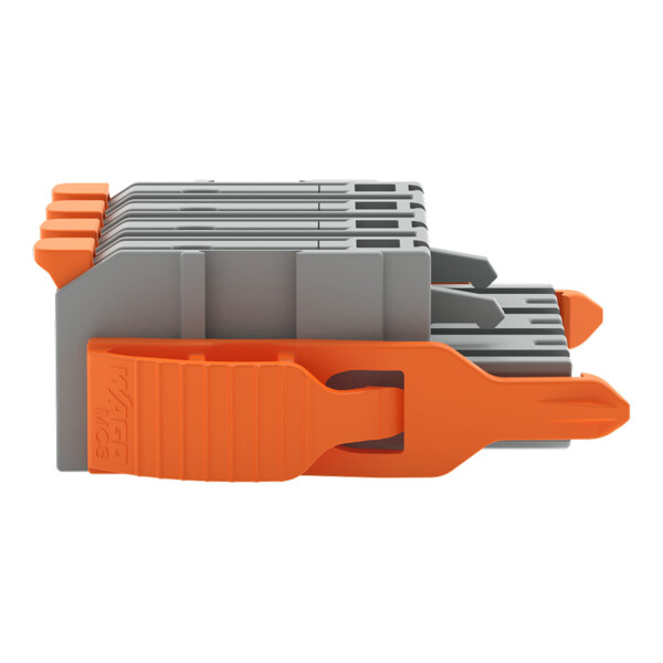 Connecteur femelle pour 1 conducteur Levier Push-in CAGE CLAMP®; gris - Wago - 22321204/038000