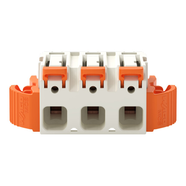 Connecteur femelle pour 1 conducteur Levier Push-in CAGE CLAMP®; gris clair - Wago - 27241203/038000