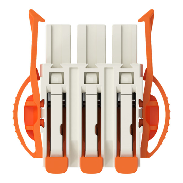Connecteur femelle pour 1 conducteur Levier Push-in CAGE CLAMP®; gris clair - Wago - 27241203/038000