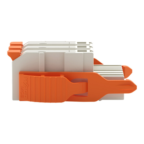 Connecteur femelle pour 1 conducteur Levier Push-in CAGE CLAMP®; gris clair - Wago - 27241203/038000