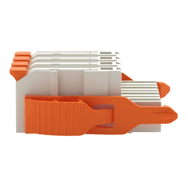 Connecteur femelle pour 1 conducteur Levier Push-in CAGE CLAMP®; gris clair - Wago - 27241204/038000