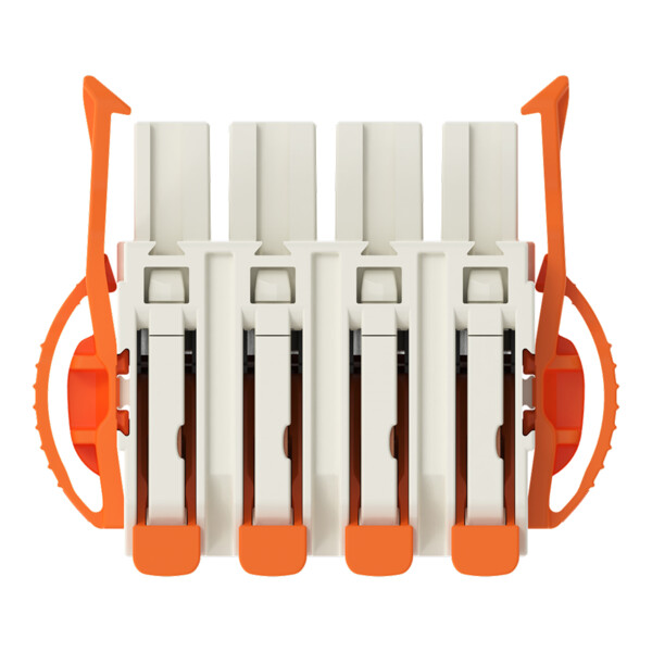 Connecteur femelle pour 1 conducteur Levier Push-in CAGE CLAMP®; gris clair - Wago - 27241204/038000