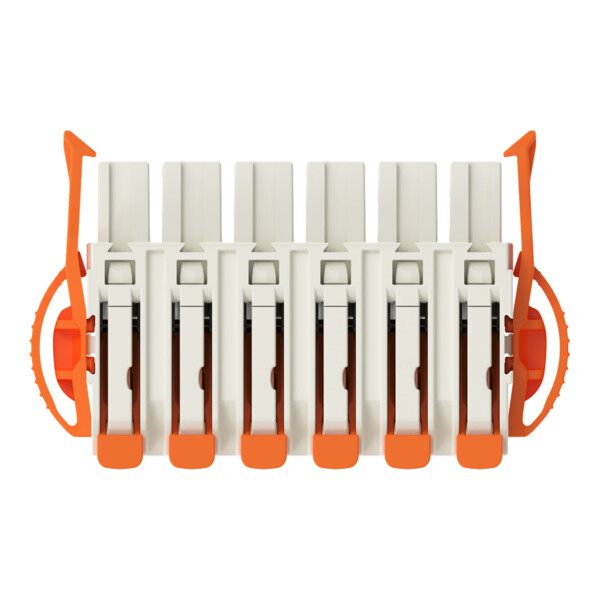 Connecteur femelle pour 1 conducteur Levier Push-in CAGE CLAMP®; gris clair - Wago - 27241206/038000
