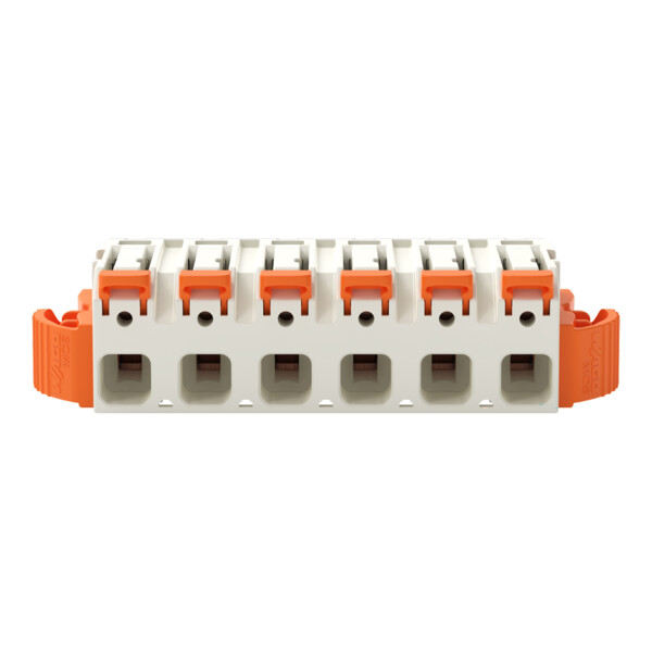 Connecteur femelle pour 1 conducteur Levier Push-in CAGE CLAMP®; gris clair - Wago - 27241206/038000