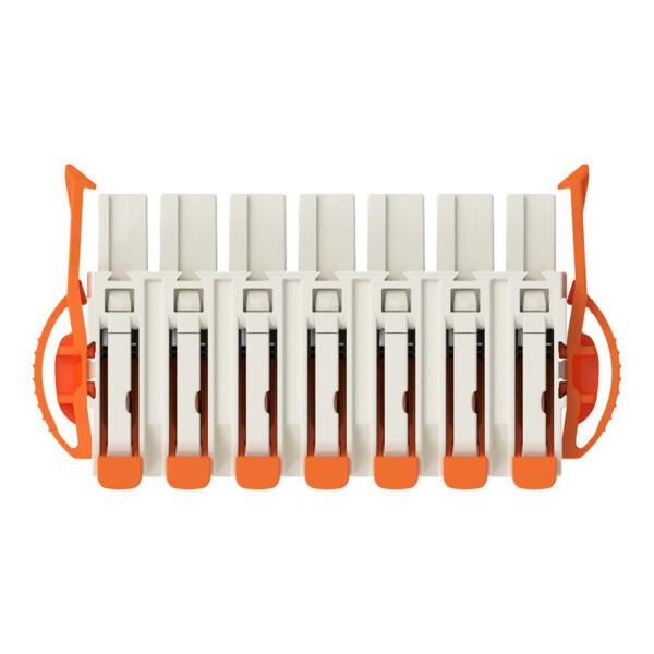Connecteur femelle pour 1 conducteur Levier Push-in CAGE CLAMP®; gris clair - Wago - 27241207/038000