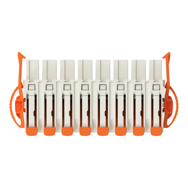Connecteur femelle pour 1 conducteur Levier Push-in CAGE CLAMP®; gris clair - Wago - 27241208/038000
