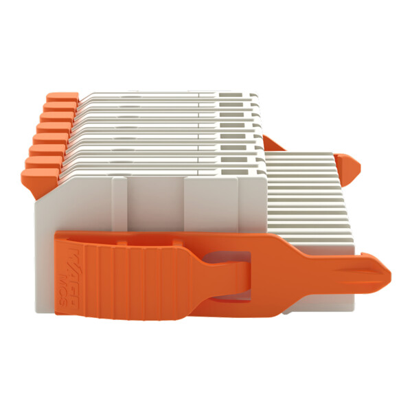 Connecteur femelle pour 1 conducteur Levier Push-in CAGE CLAMP®; gris clair - Wago - 27241208/038000