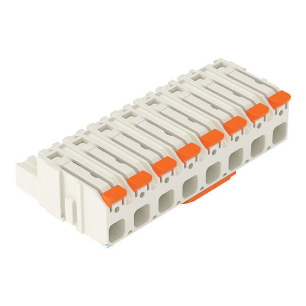 Connecteur femelle pour 1 conducteur gris clair - Wago - 27241208/323000