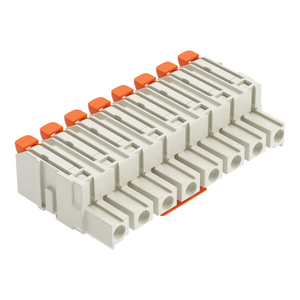 Connecteur femelle pour 1 conducteur gris clair - Wago - 27241208/323000