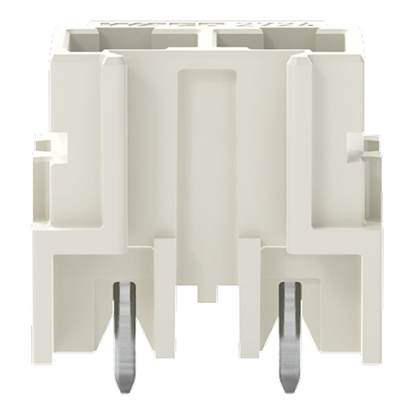 Connecteur mâle THR Broche à souder 1,0 x 1,0 mm droit à 90°; gris clair - Wago - 27243802/105000