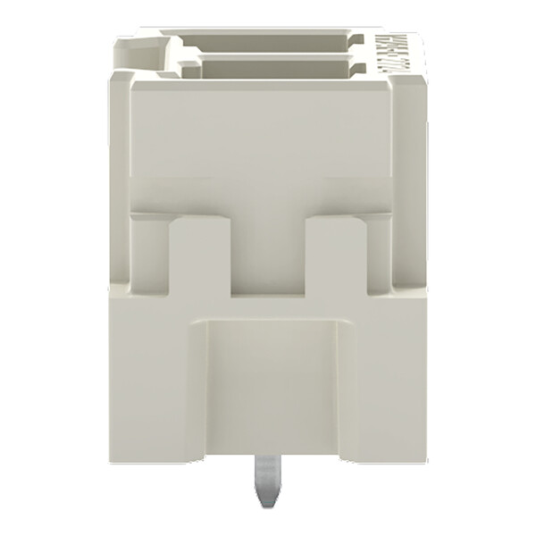 Connecteur mâle THR Broche à souder 1,0 x 1,0 mm droit à 90°; gris clair - Wago - 27243802/105000