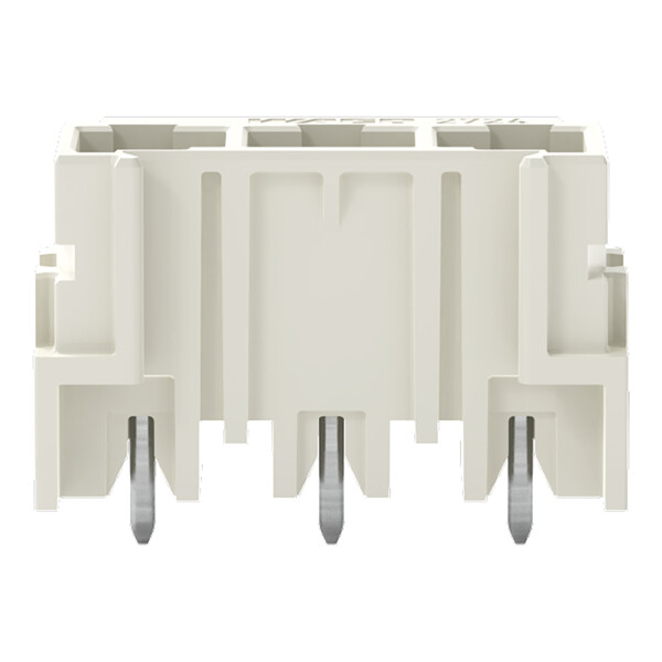 Connecteur mâle THR Broche à souder 1,0 x 1,0 mm droit à 90°; gris clair - Wago - 27243803/105000