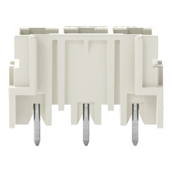 Connecteur mâle THT Broche à souder 1,0 x 1,0 mm droit à 90°; gris clair - Wago - 27243803