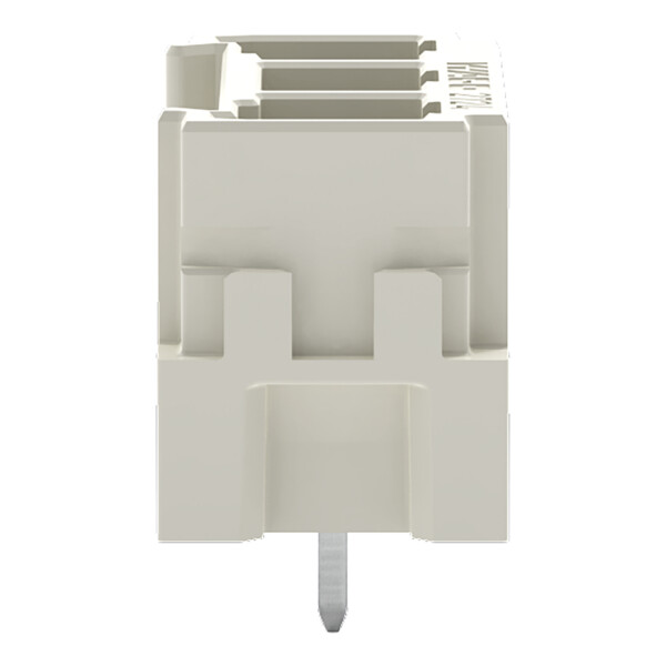 Connecteur mâle THT Broche à souder 1,0 x 1,0 mm droit à 90°; gris clair - Wago - 27243803