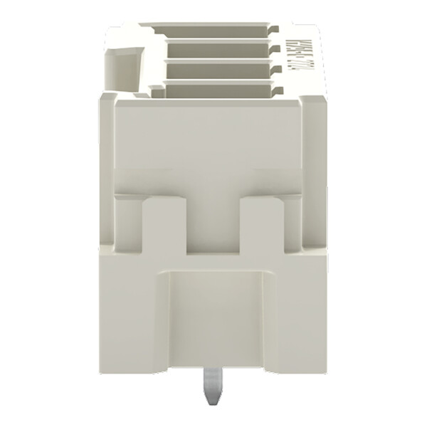 Connecteur mâle THR Broche à souder 1,0 x 1,0 mm droit à 90°; gris clair - Wago - 27243804/105000