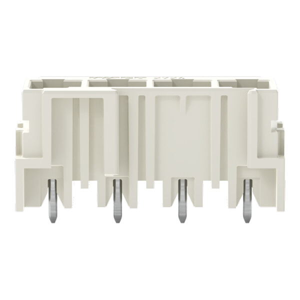 Connecteur mâle THR Broche à souder 1,0 x 1,0 mm droit à 90°; gris clair - Wago - 27243804/105000