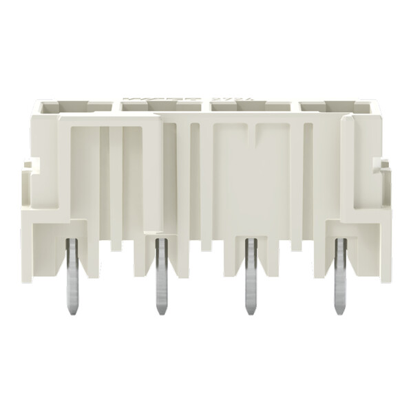 Connecteur mâle THT Broche à souder 1,0 x 1,0 mm droit à 90°; gris clair - Wago - 27243804
